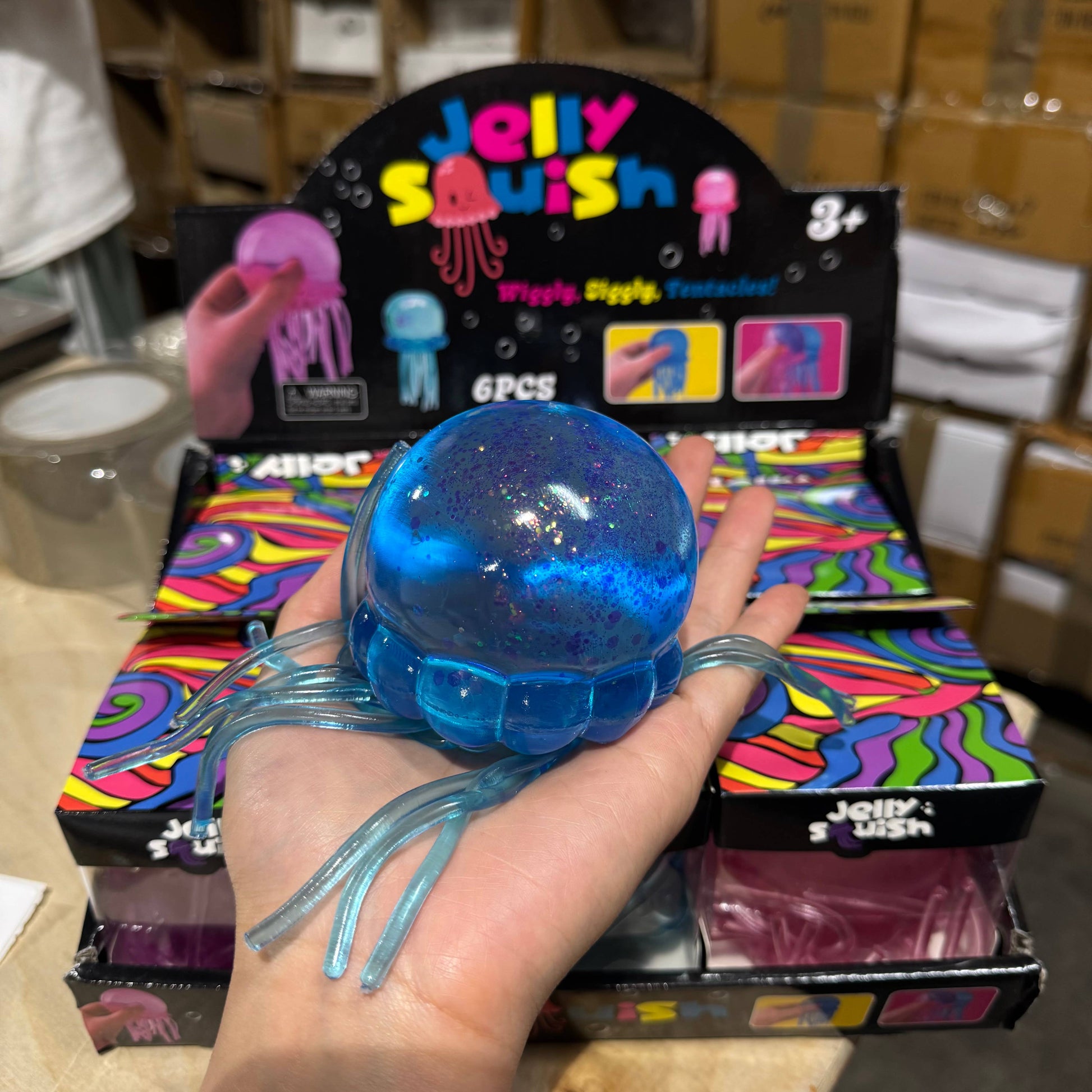 JUMBO Sugar Squeeze Jellyfish 6pc | A165