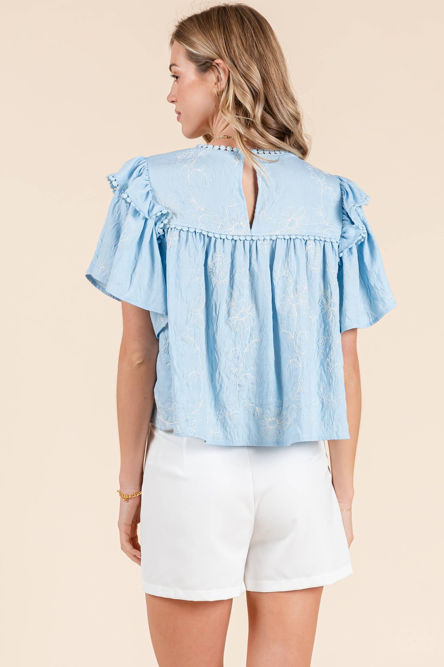 Embriodery Top