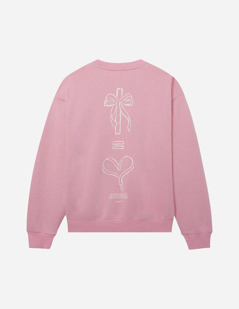 No Greater Love Unisex Crewneck: XL