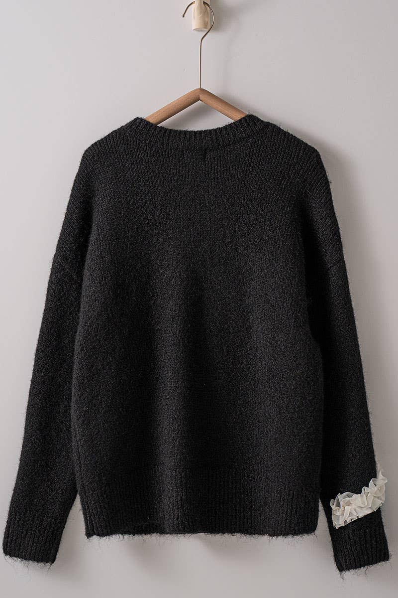 Fuzzy Knit Sweater
