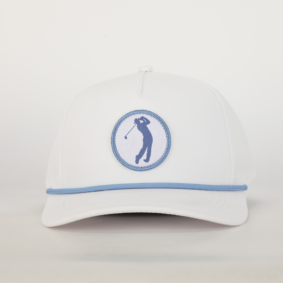 Circle Golfer Roped Hat: Green