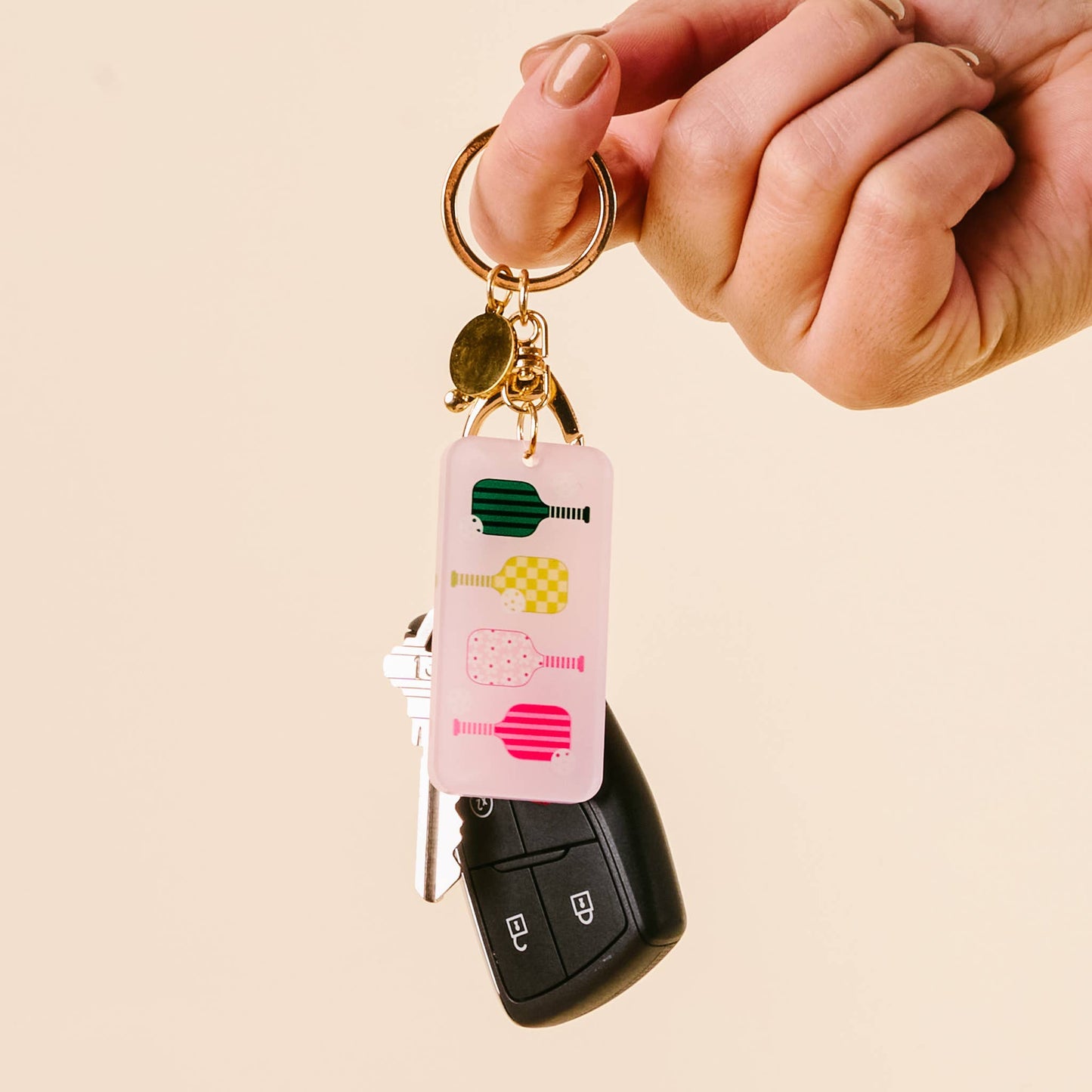 Pickleball Keychain