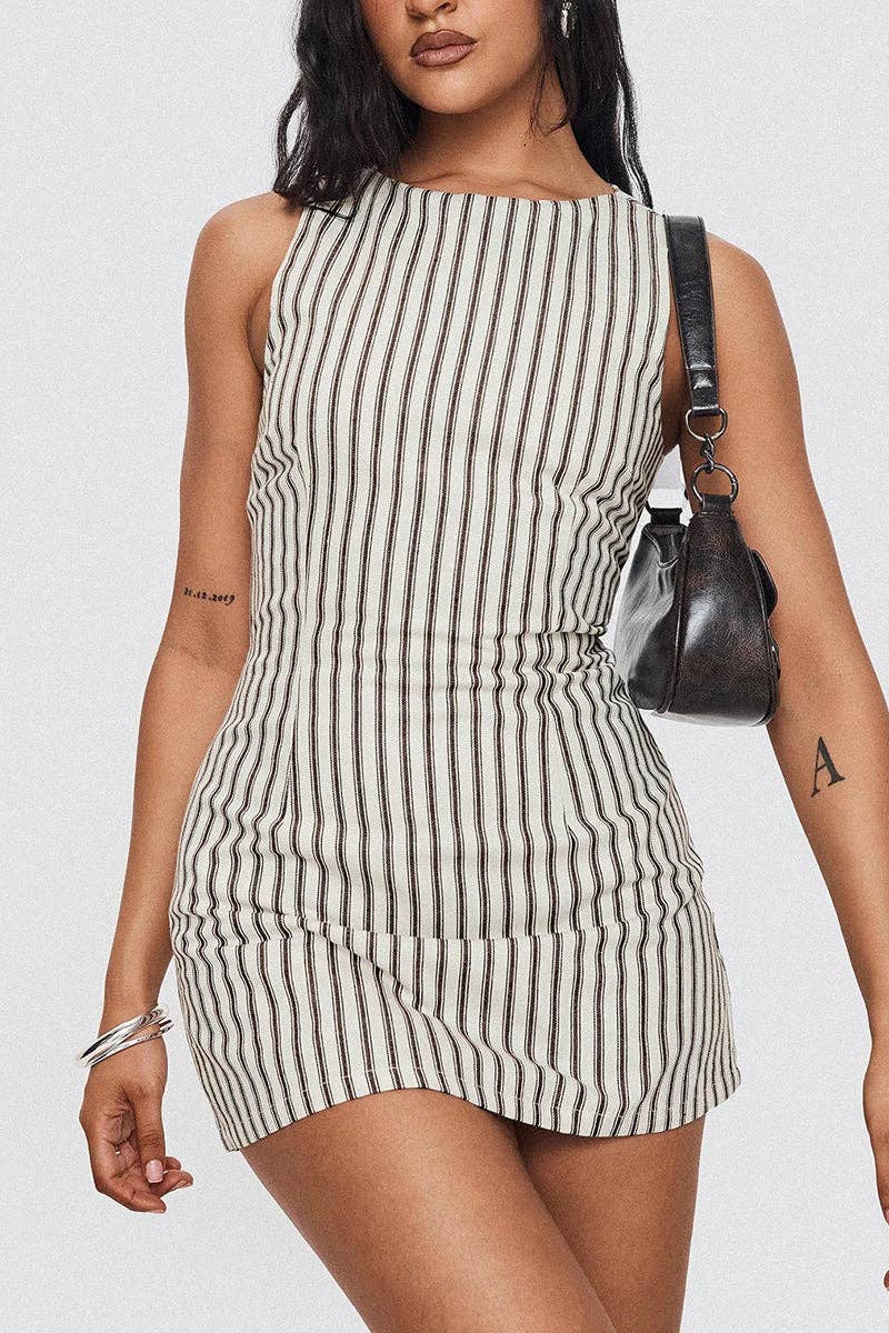 Sleeveless Casual Dress