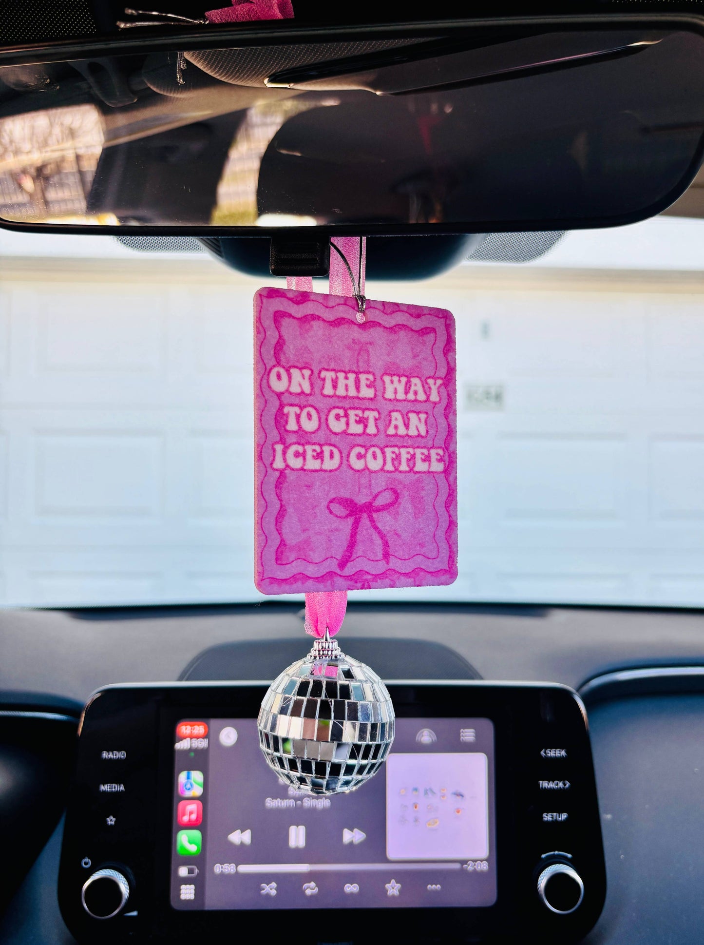 Coquette Felt Freshie Boutique Car Air Freshener