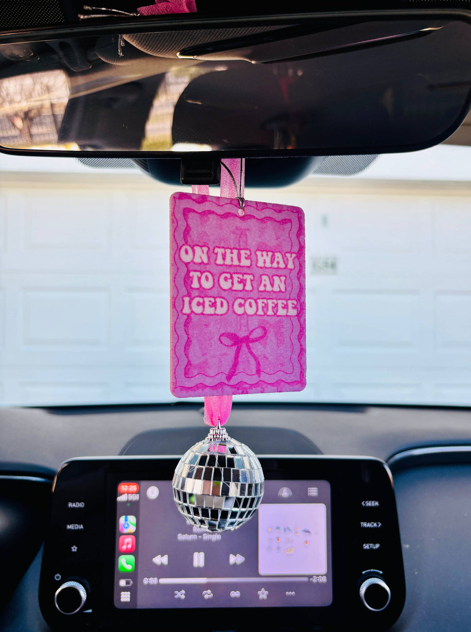 Coquette Felt Freshie Boutique Car Air Freshener