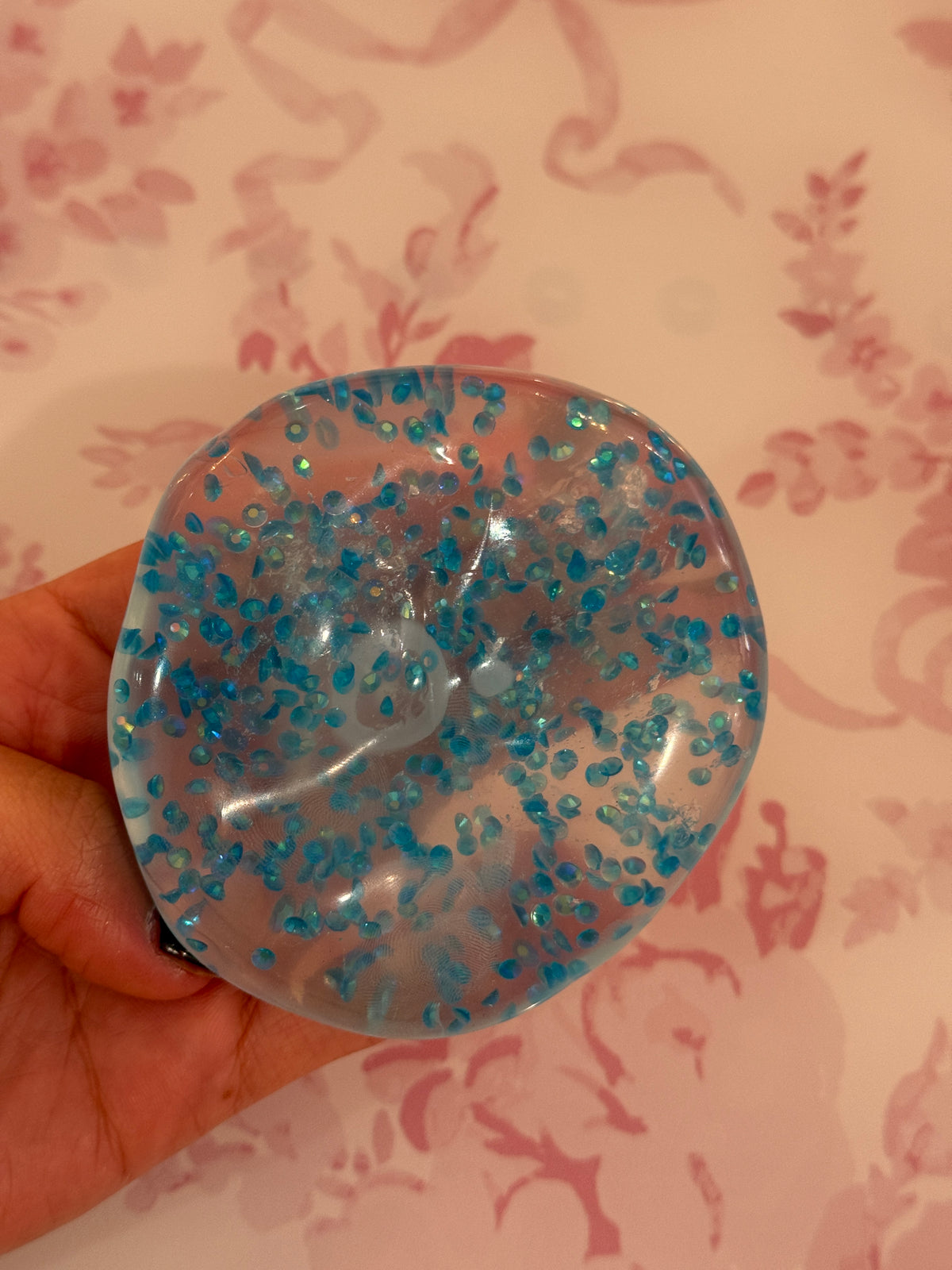 Coconut Oil Speckle Ball Squishy
