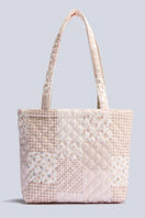 Switch Blush Patchwork Quilted Tote Bag 2 image