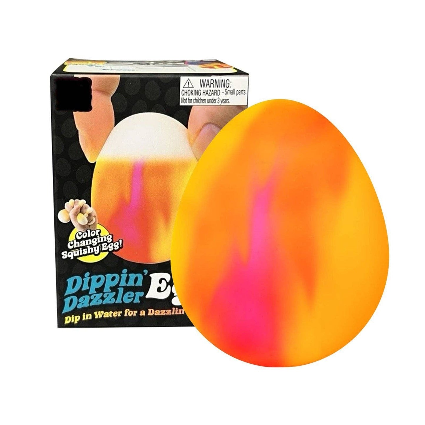 Color Changing Squishy Egg Cold Water Fidget Toy: TPR