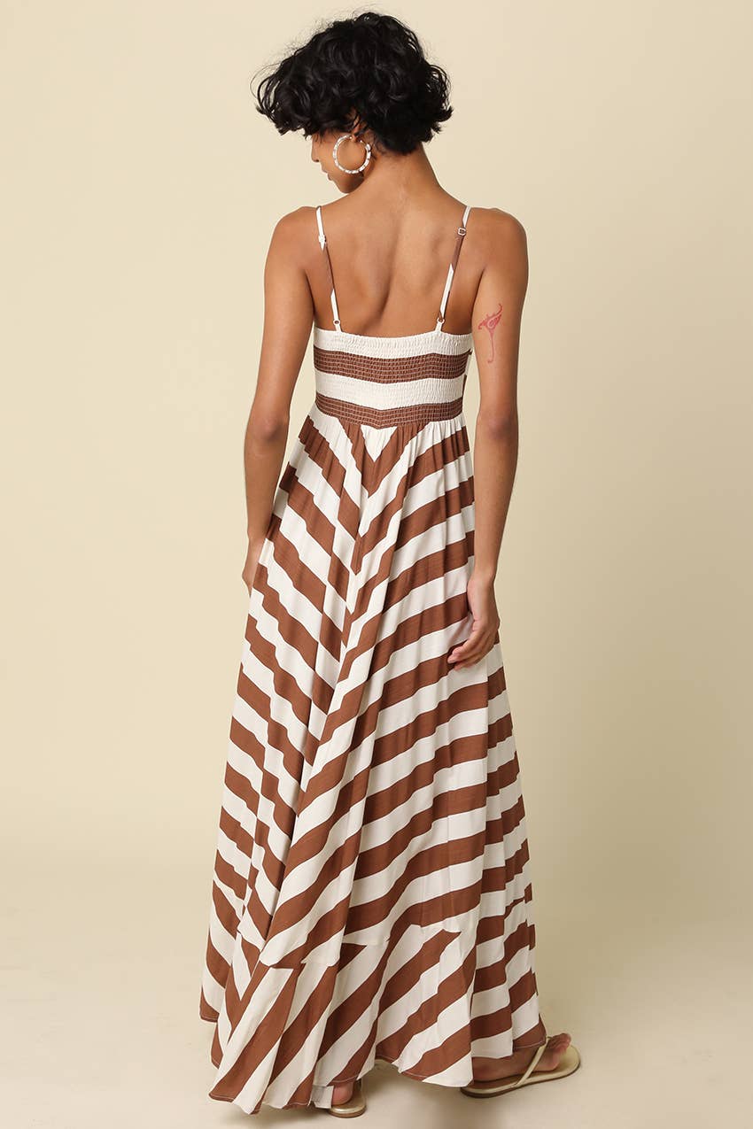 Brenda Stripe Maxi Dress