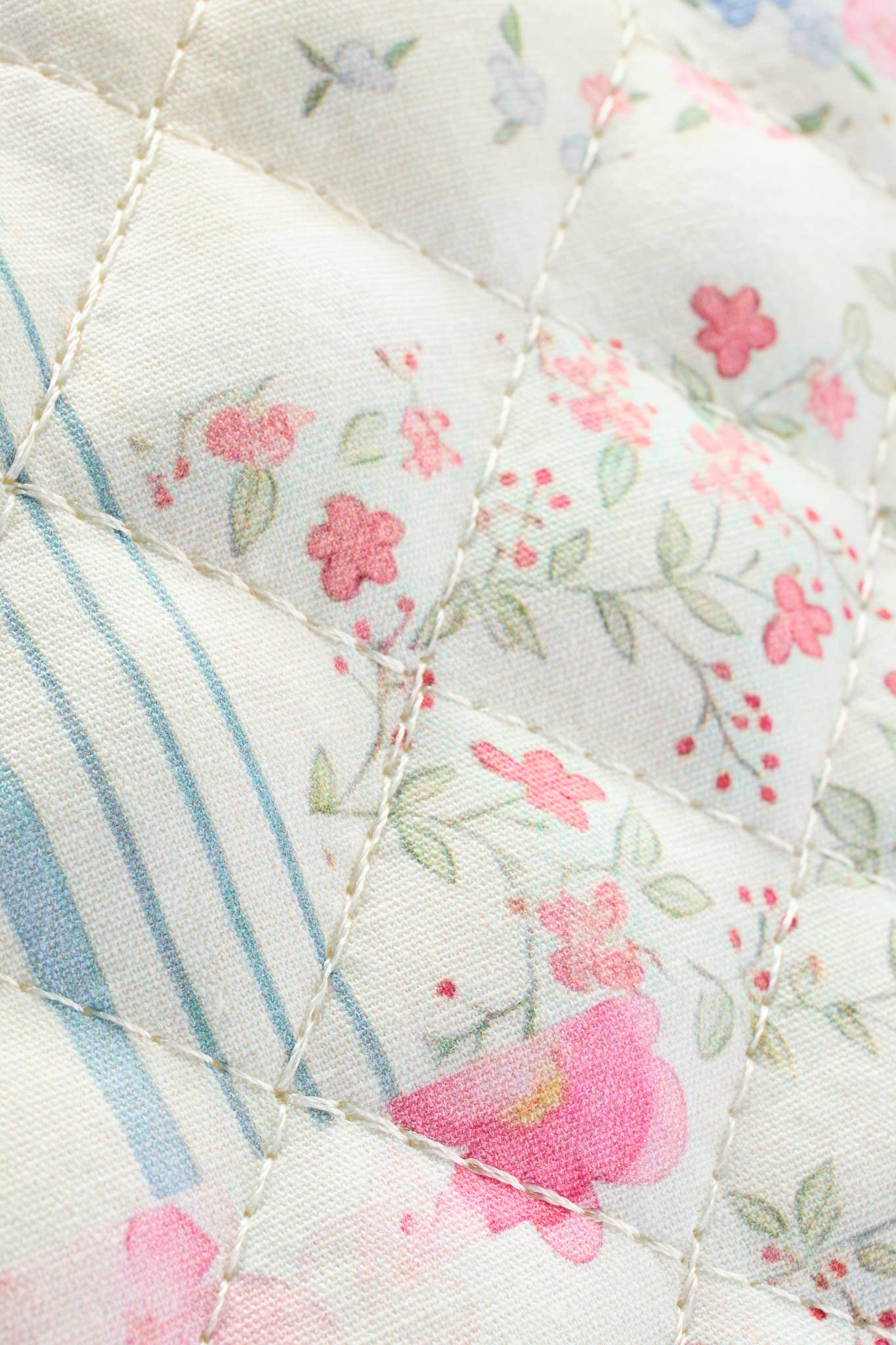 Pastel Patchwork Quilted Tote