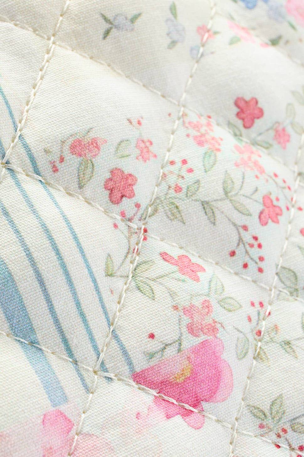 Pastel Patchwork Quilted Tote