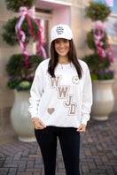 Switch WWJD Varsity Crewneck: M 2 image