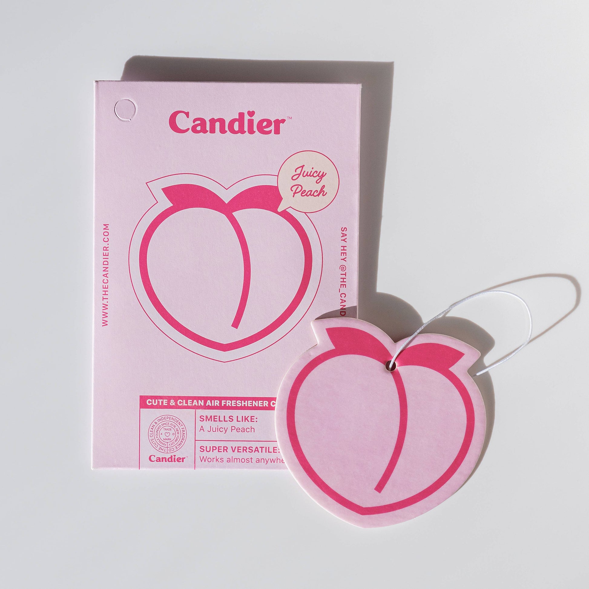 Peach Perfume Scent Air Freshener Charm