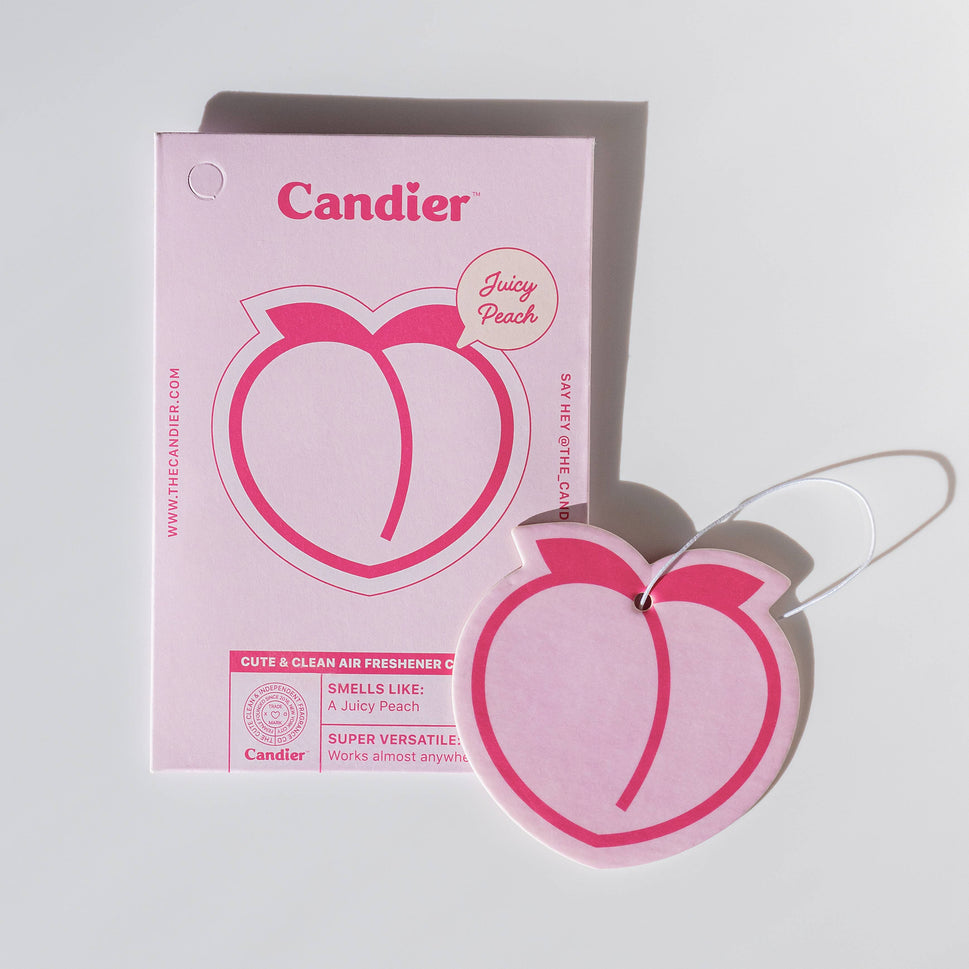 Peach Perfume Scent Air Freshener Charm