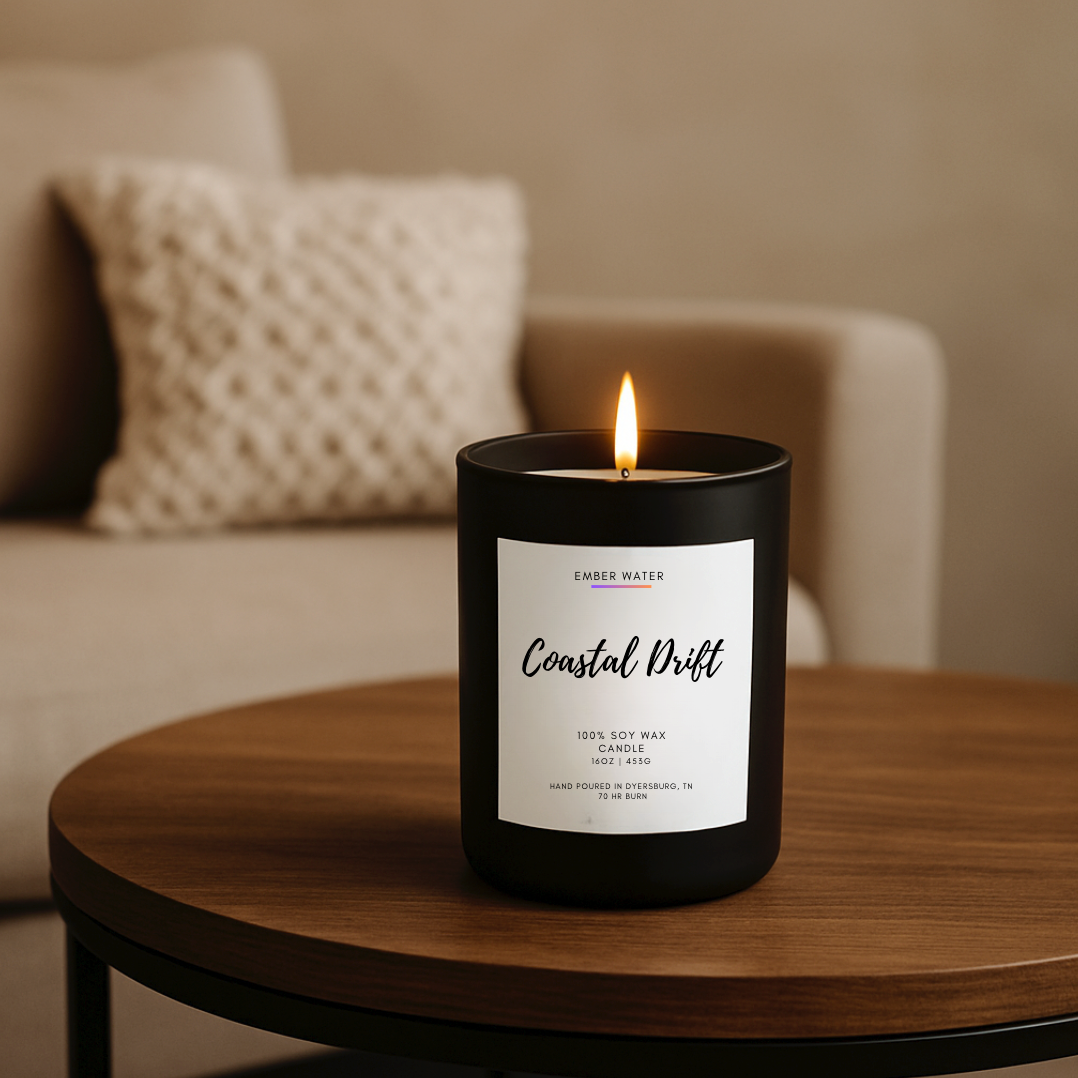 Coastal Drift 16 oz 100% Soy Candle