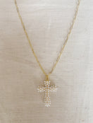 Switch Pearl Cross necklace 2 image
