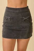 Switch Mini Denim Skort: LIGHT DENIM / L 2 image