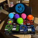 Switch Squishy Fuzzy Smiley Face Ball | Trendy | A095 2 image