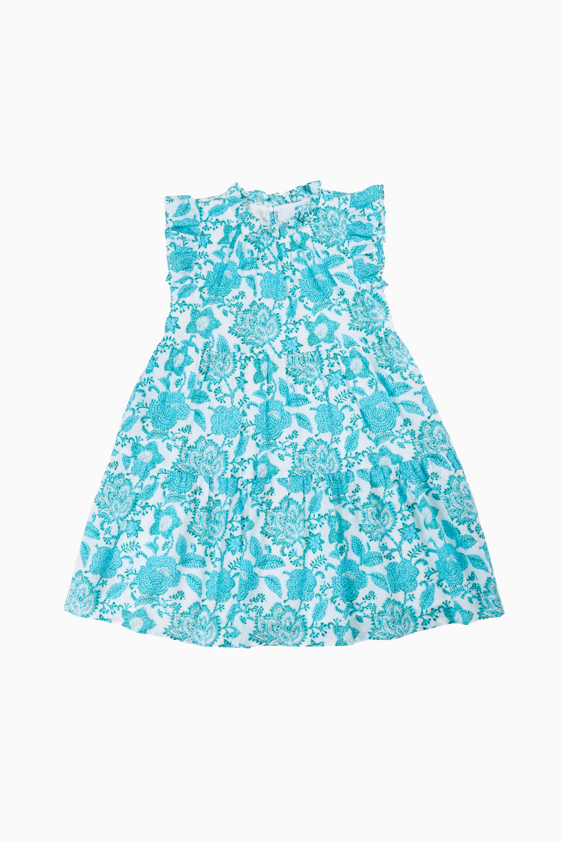 The Nina Flutter Sleeve Tween Dress - A-line