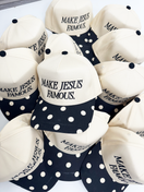 Switch Make Jesus Famous Polka Dot Hat 3 image