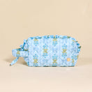 Switch Essentials Quilted Cosmetic Pouch–Oh So Fancy Blue 2 image