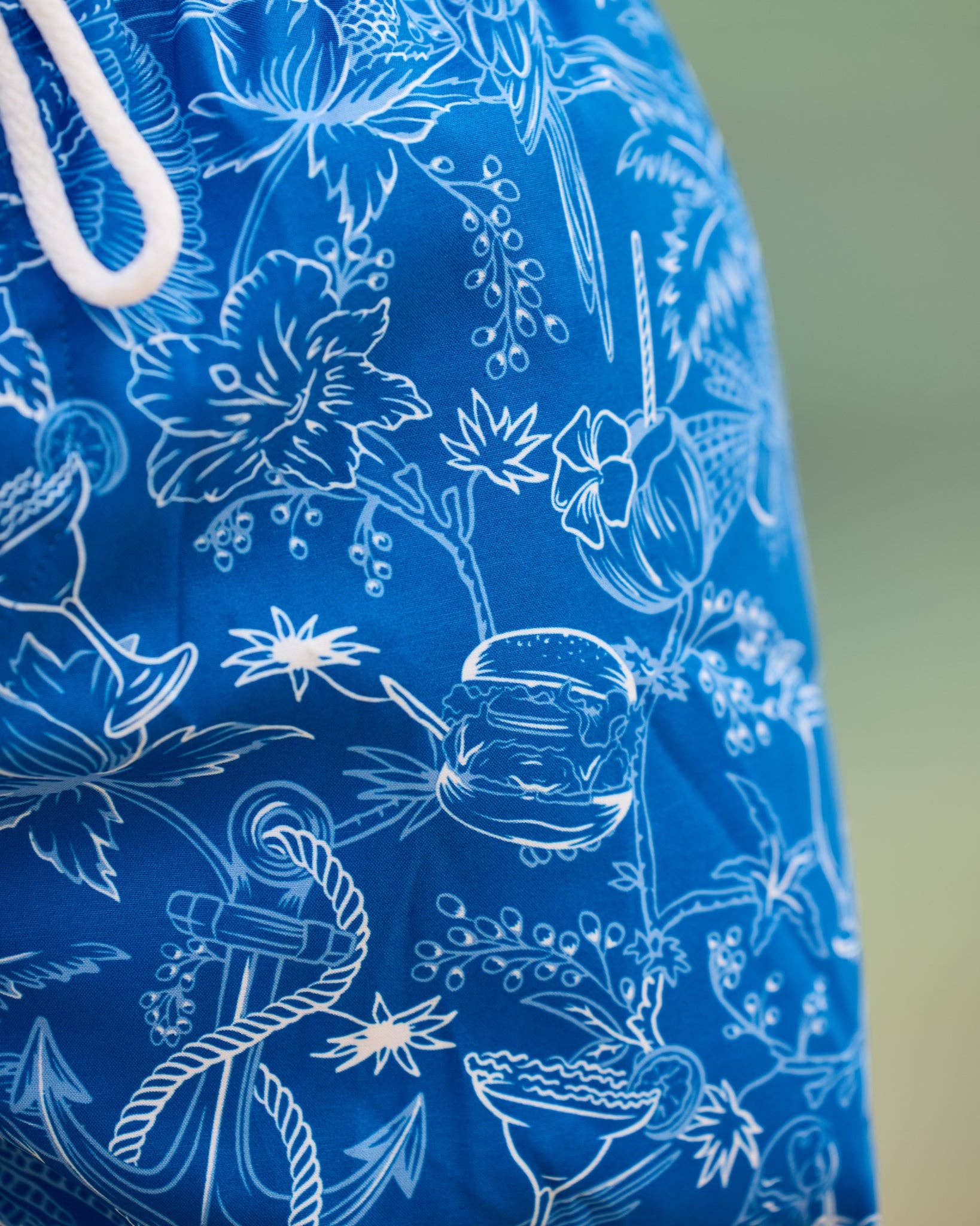 Margaritaville Ode to Jimmy Mens Swim Trunks