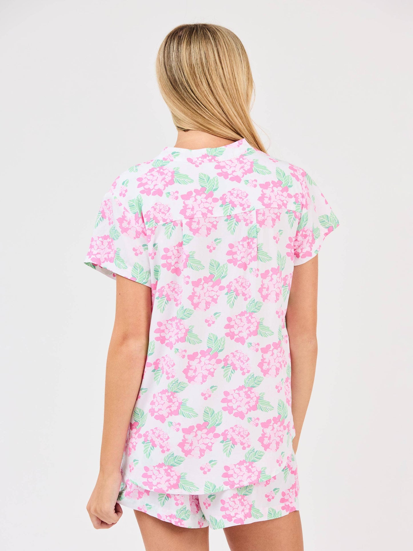 WOMENS SERENA SHORTS PAJAMA SET| LOVELY DAY PINK