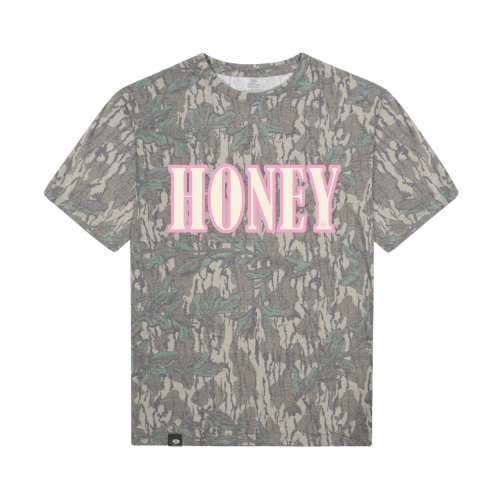 Honey T-Shirt: Mossy Oak Greenleaf T-Shirt