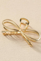 Switch LDC Bowknot Shape Claw Clip: Gold 3 image