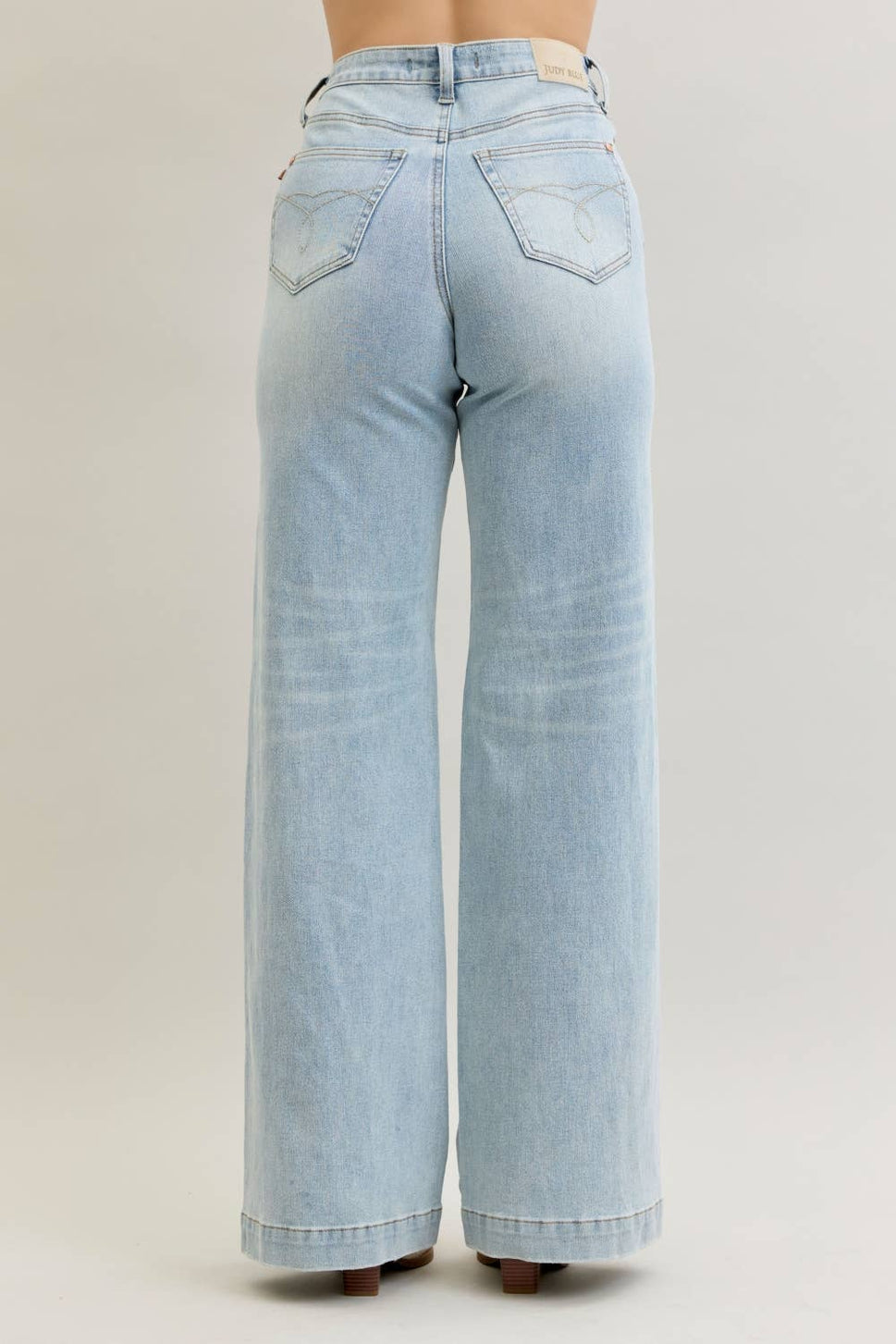 Wide Criss Cross Denim