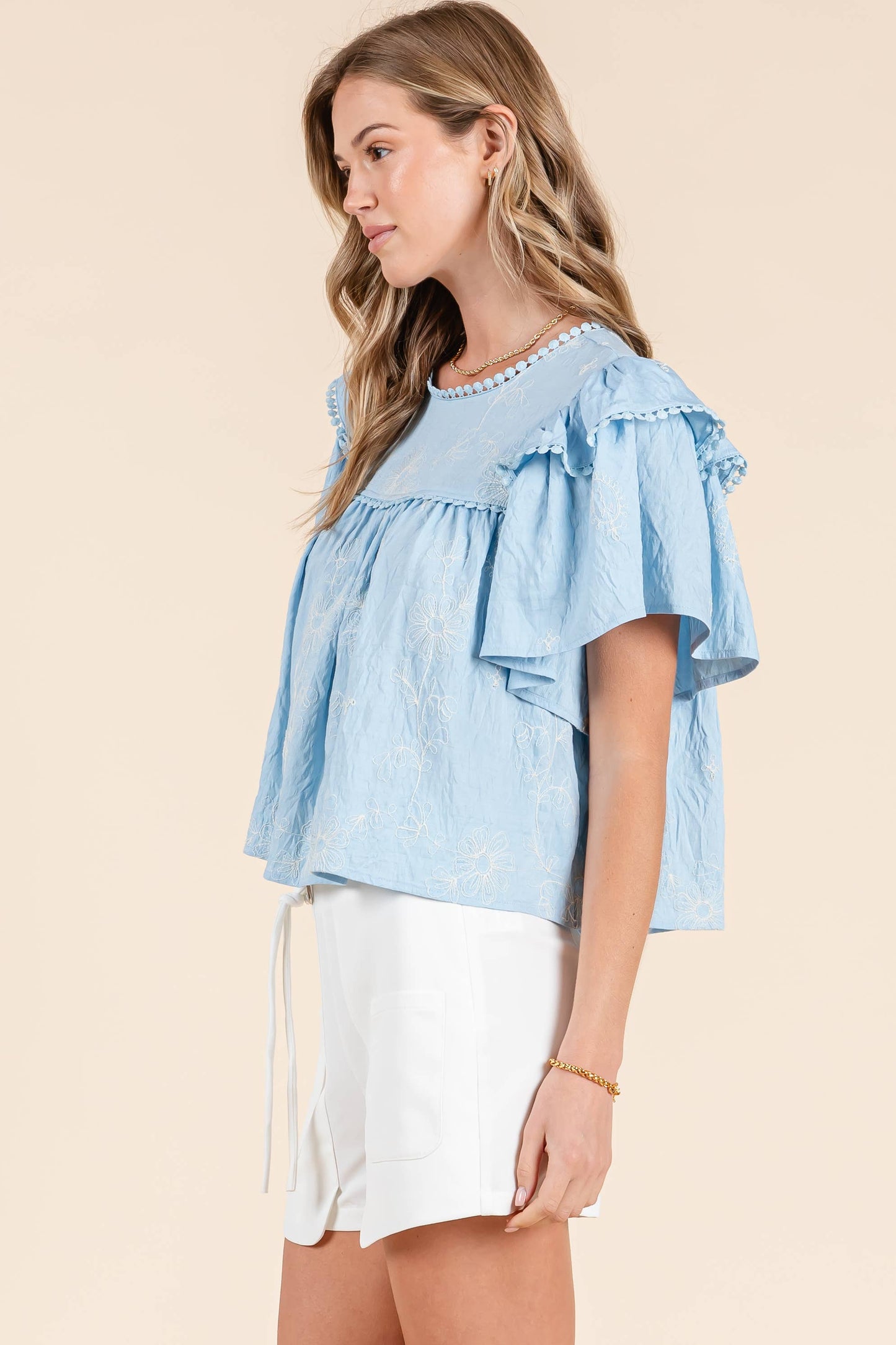 Embriodery Top