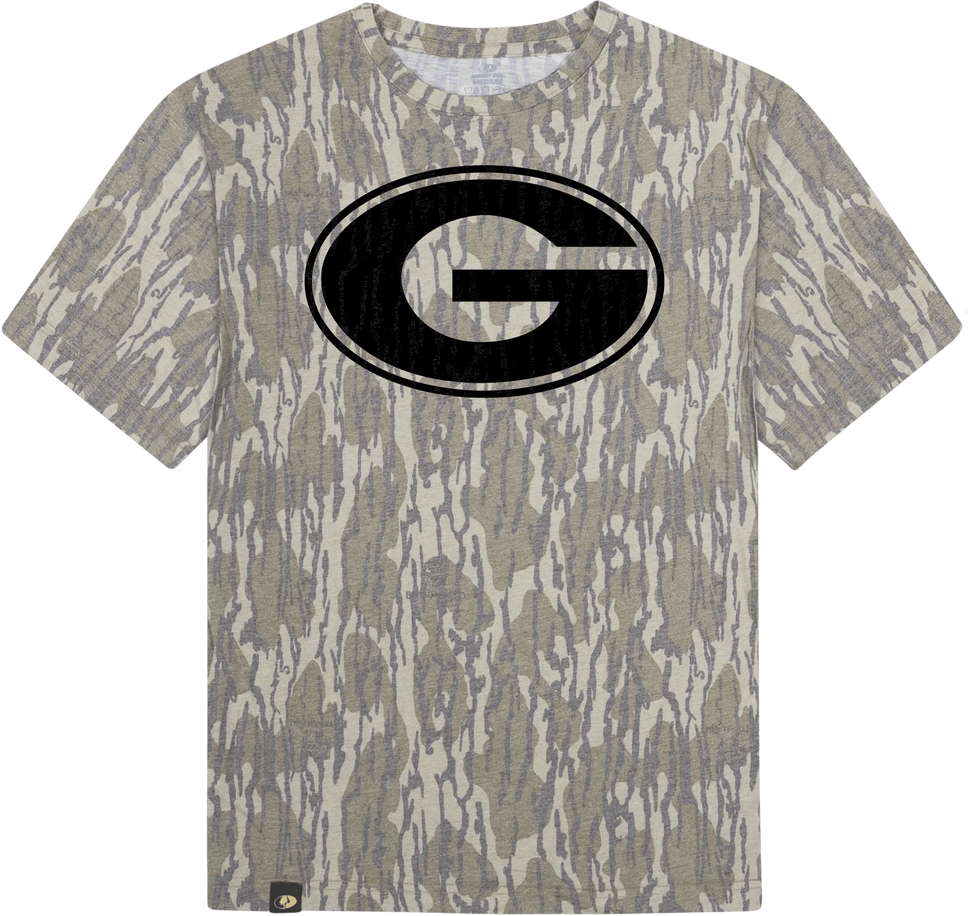 Mossy Oak Bottomland Camo UGA Tee