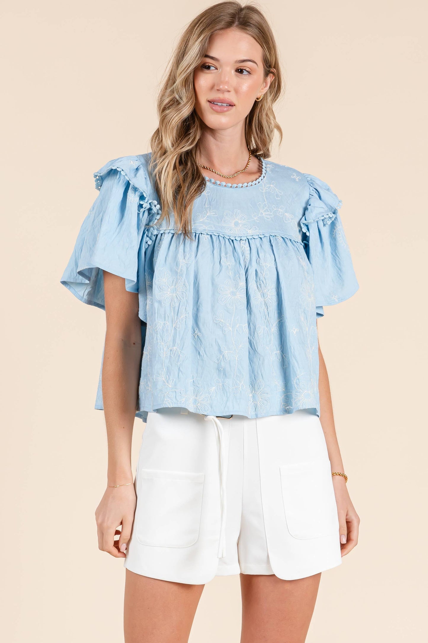 Embriodery Top