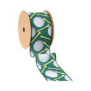 Switch 2 1/2" Wired Ribbon | Golf Balls and Tees | 10 Yard Roll 3 image