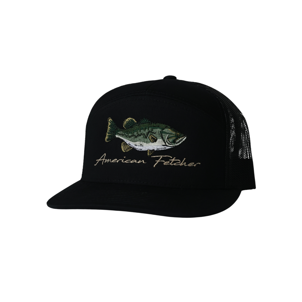 Largemouth - 7 Panel Black