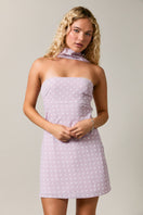 Switch *Polka Dot Mini Dress With Attached Scarf 2 image