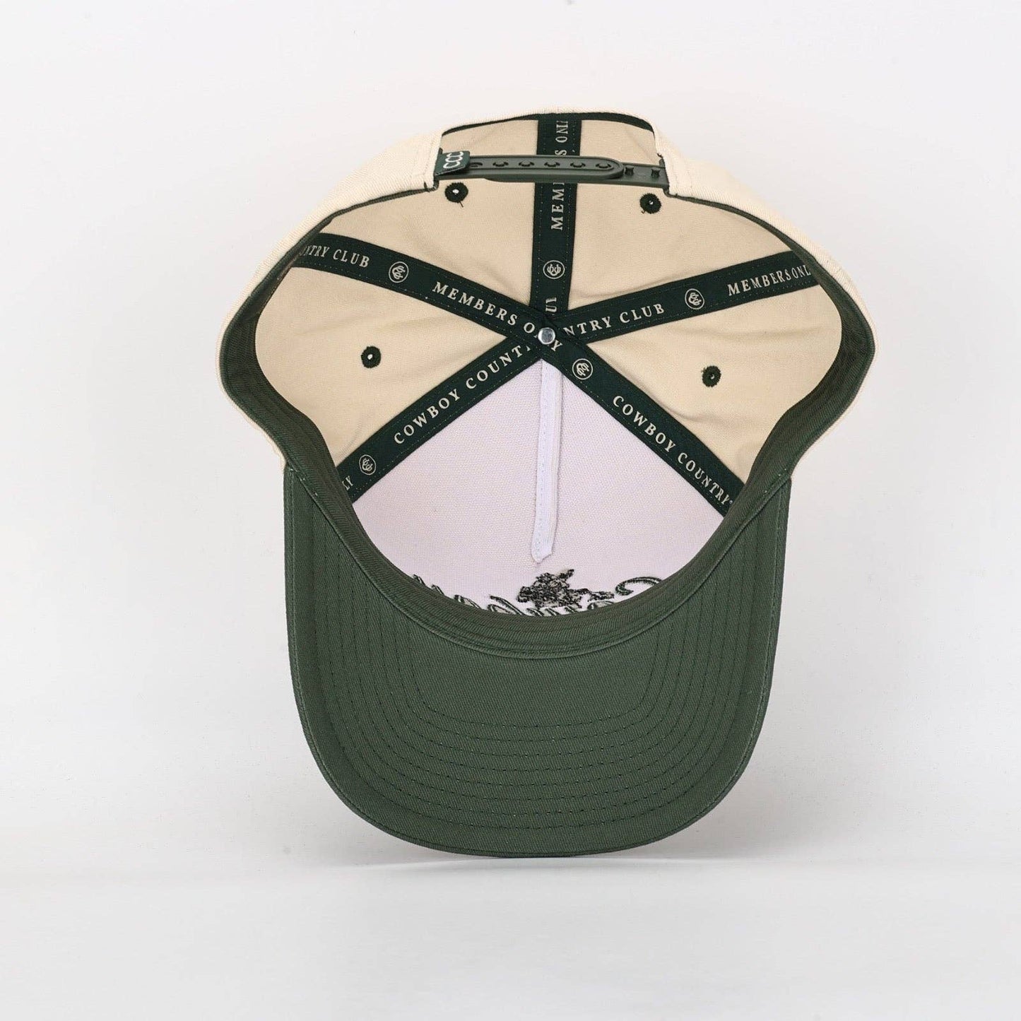 Rodeo Golfer Hat Green: Green / OS
