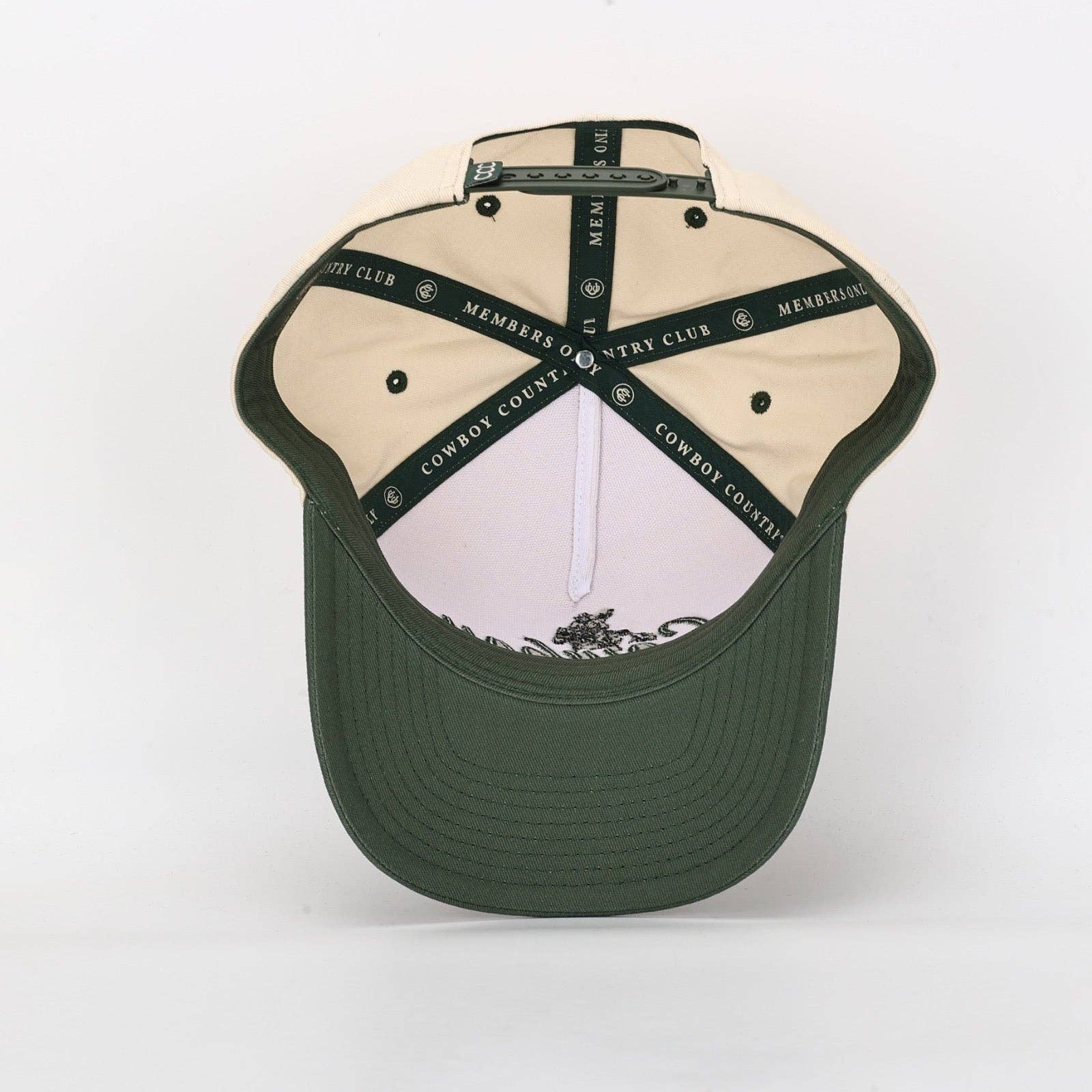 Rodeo Golfer Hat Green: Green / OS