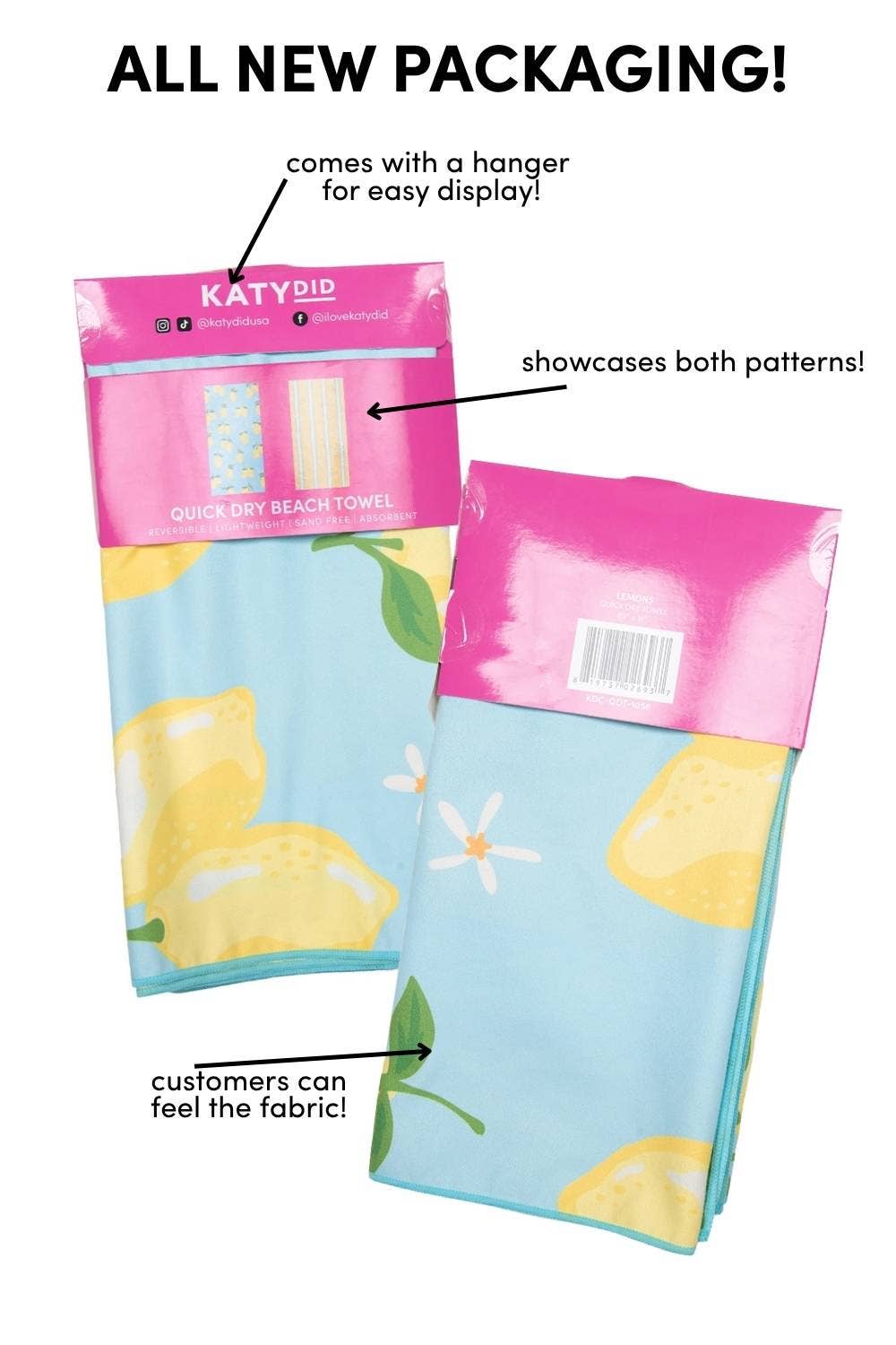 Blue Bow Wholesale Microfiber Towel: Light Blue