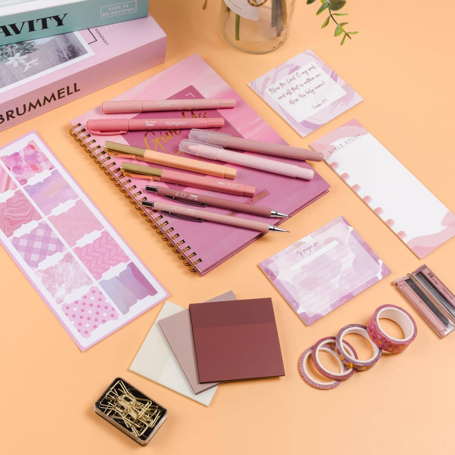 Pink Bible Journaling Kit