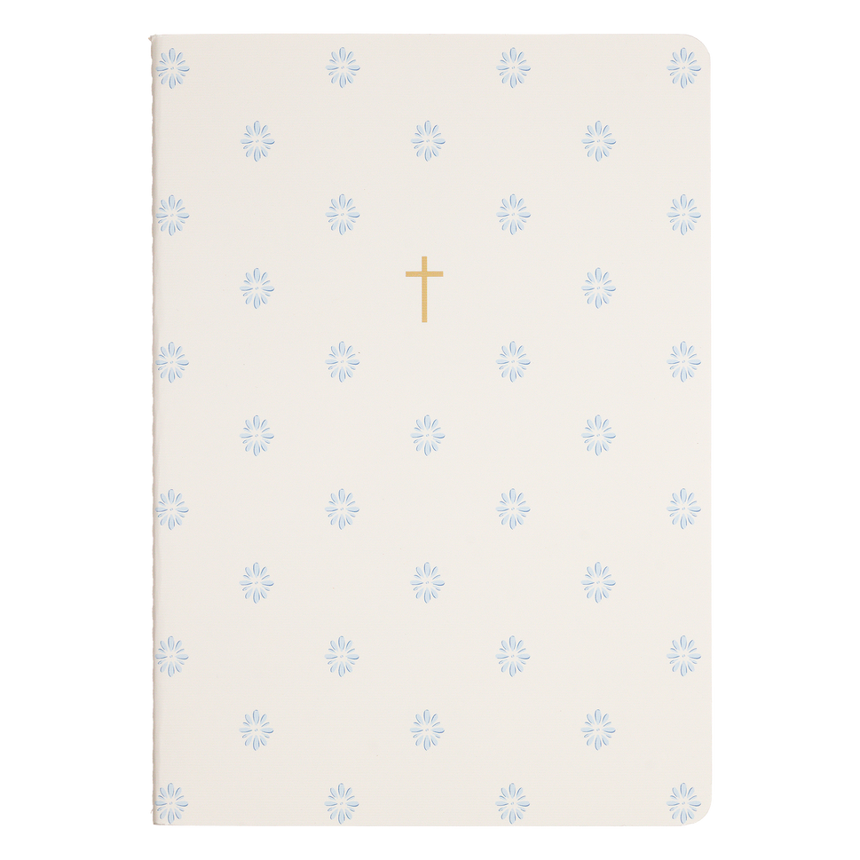 Faith Collection Journal Set/3 Light Blue Asst 6x8.5