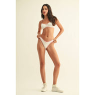 Seaside Picnic Bikini Set: PINKFLORAL / S-M-L(3-2-1)