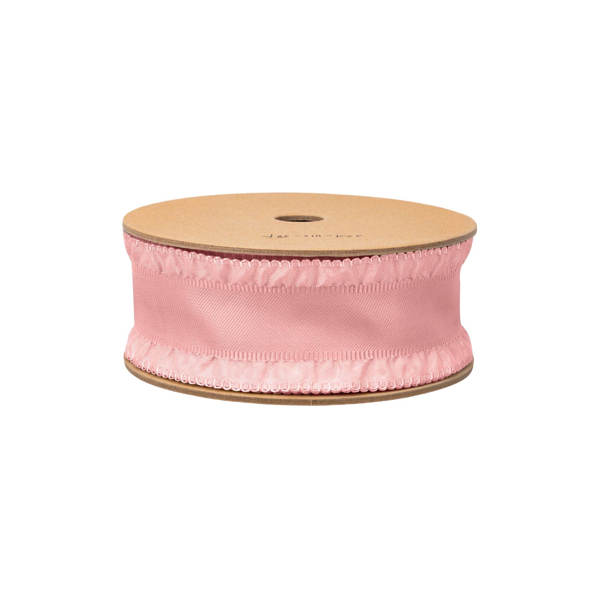 1 1/2" Ruffle Ribbon | Rose | 20 Yard Roll