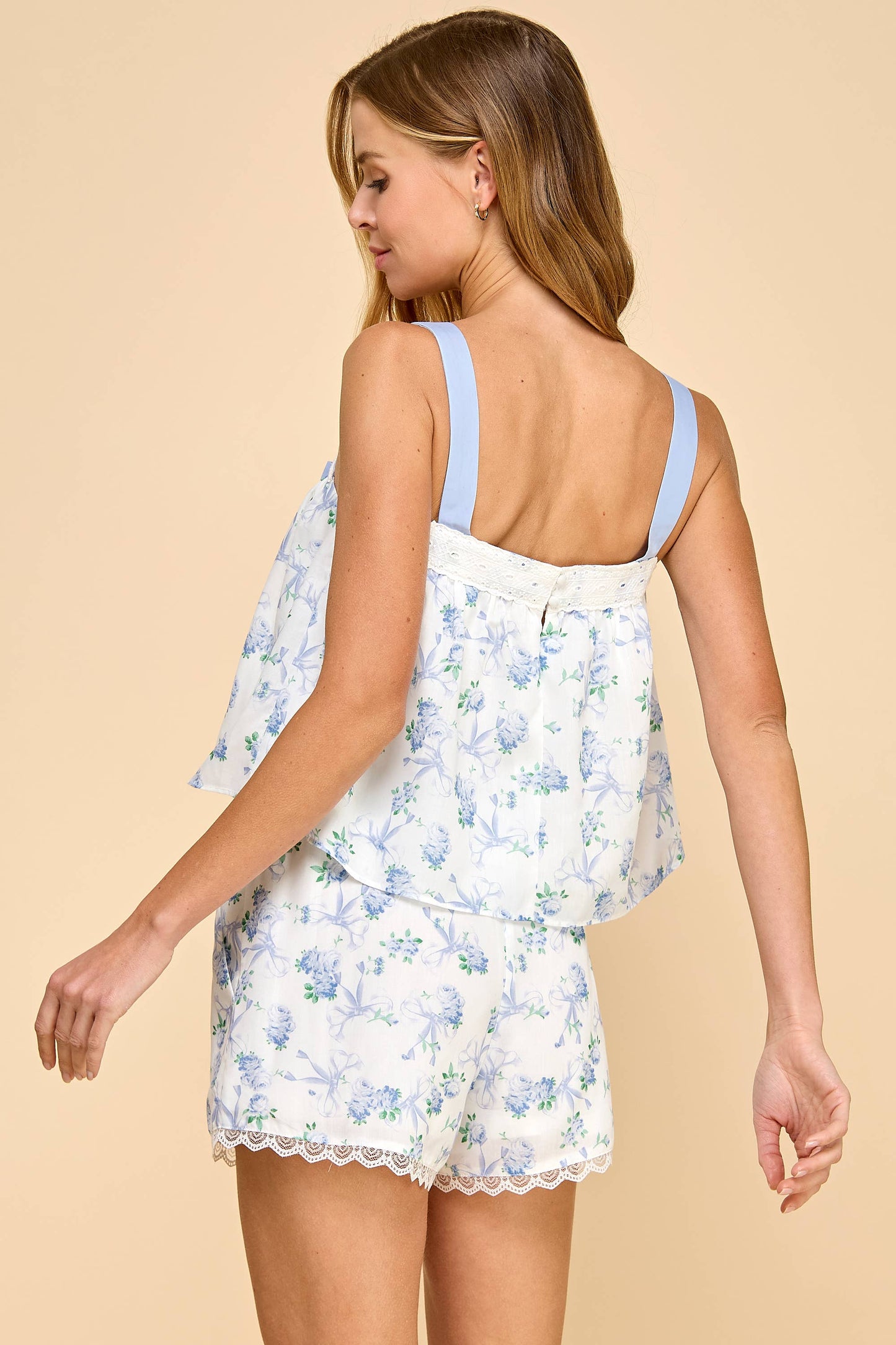 Floral Pajama Set