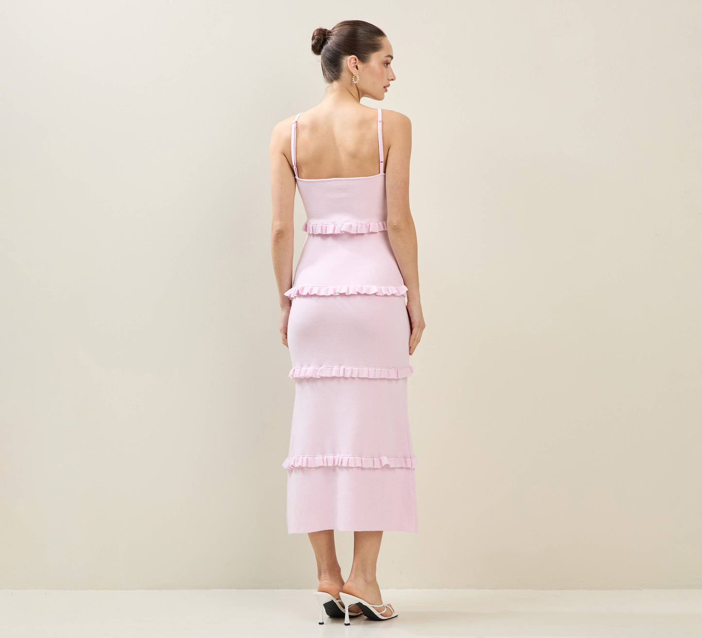 Knit Tiered Maxi Dress