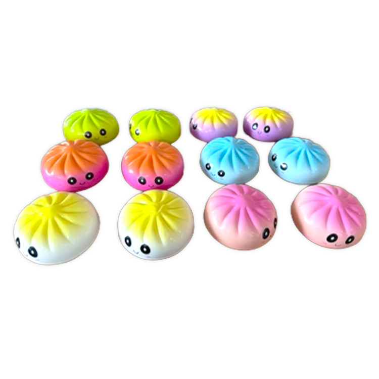 Fun Doh Mystery Slow Rise Dumpling Squishy Toy – Mystery Steamer Bun Collectibles VIRAL