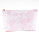Switch PINK BOW TOILE CLEAR COATED TRAVEL COSMETIC BAG CASE 2 image