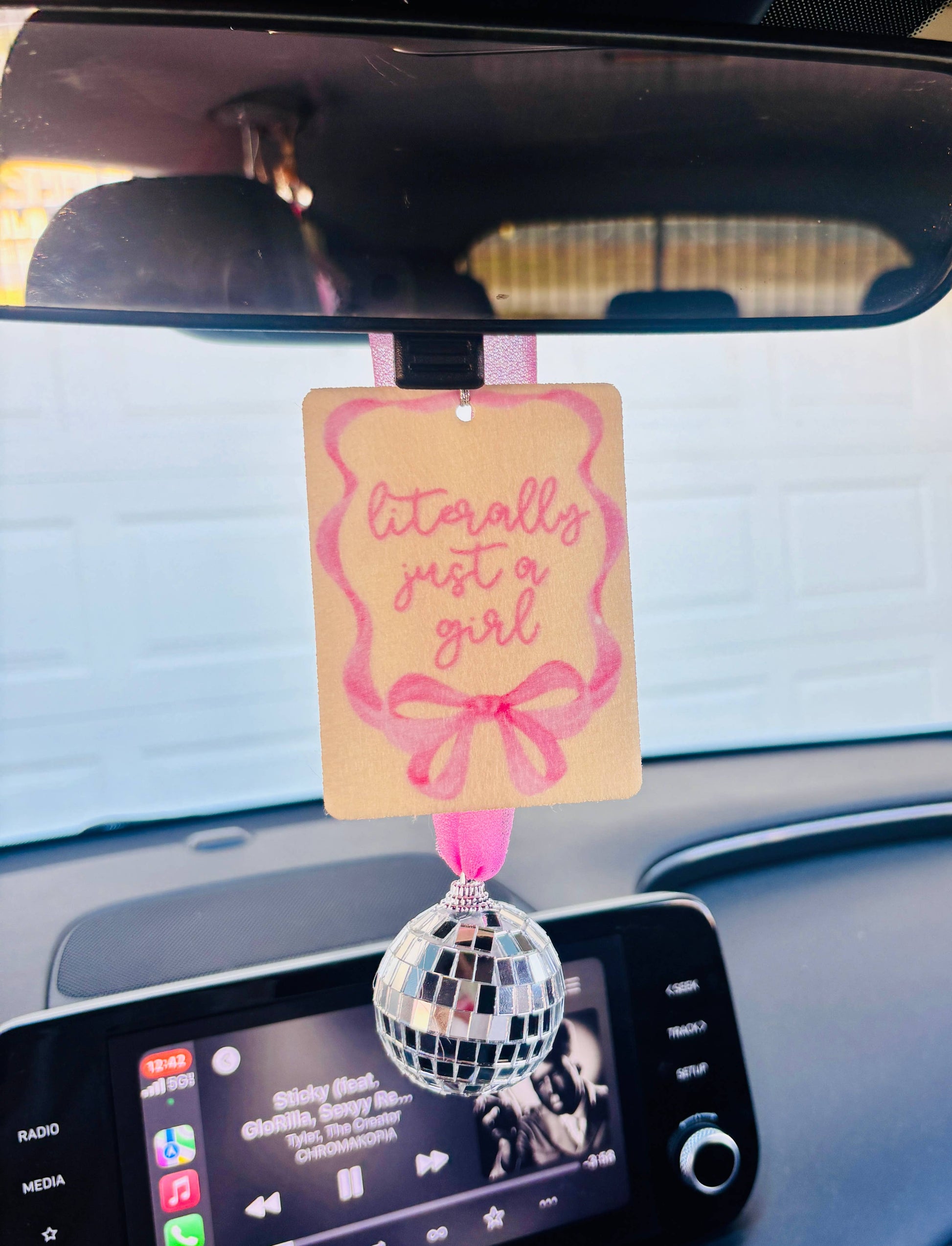 Coquette Felt Freshie Boutique Car Air Freshener