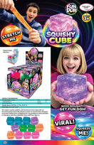Switch Fun Doh Squish &amp; Squeeze Sparkle Cube Fidget Toy- 12/Display: Wholesale Price 2 image