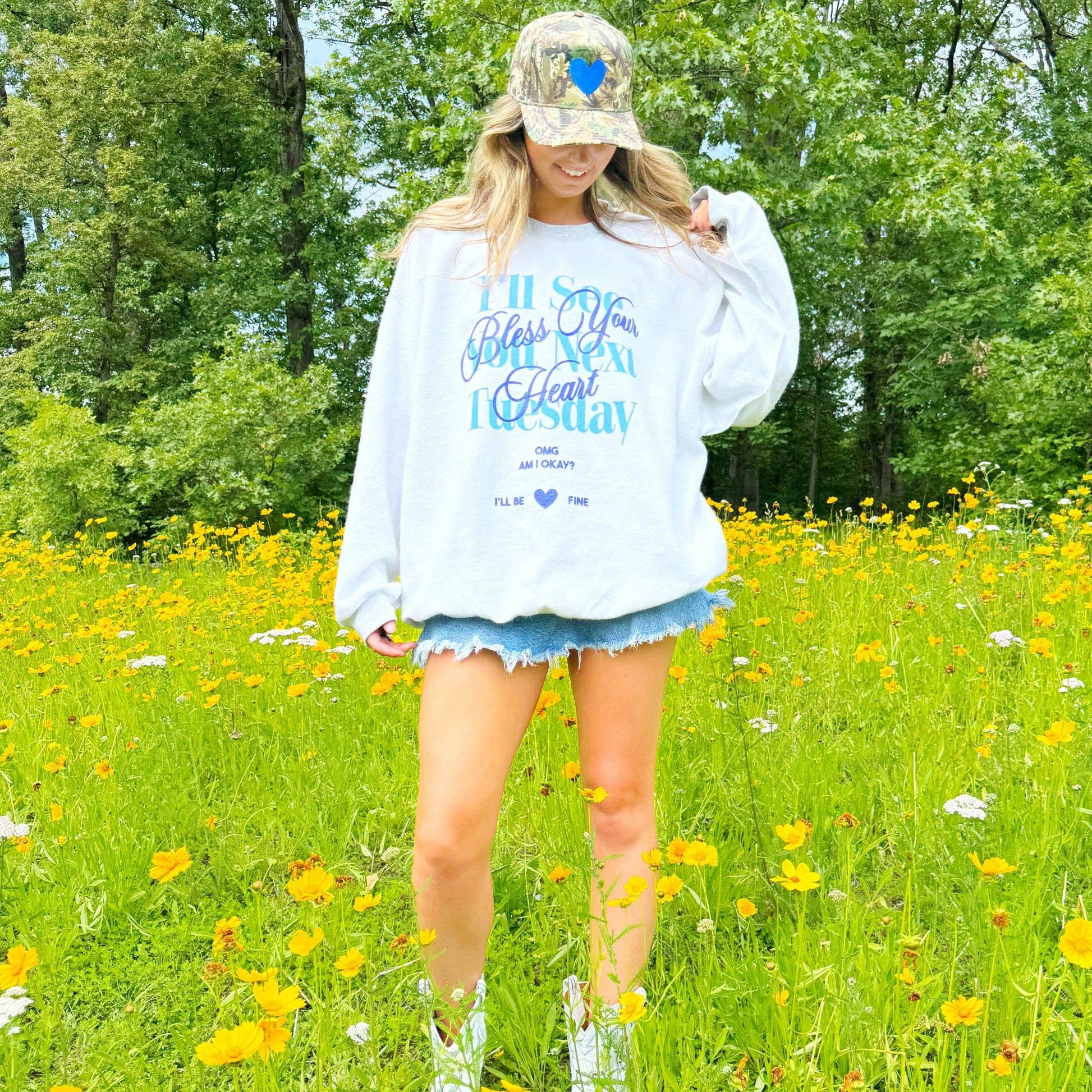 Bless Your Heart Inside out Sweatshirt